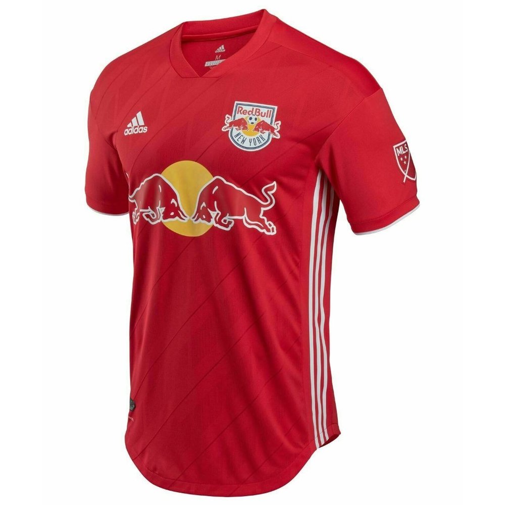 NEW 2XL Adidas New York RED BULL Authentic Away Soccer Jersey  MLS NY DM2958